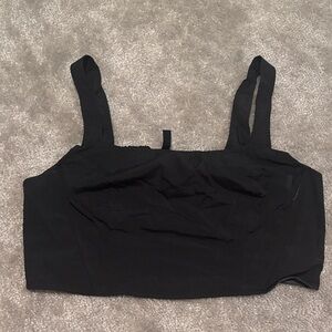 H&M Black Crop Top